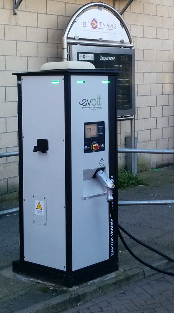 Inverness EV Bus Charger