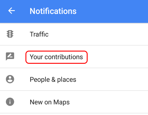 Turn off creepy Google Maps notification - step 2