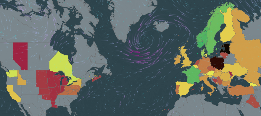 Real-time global electricity and carbon map