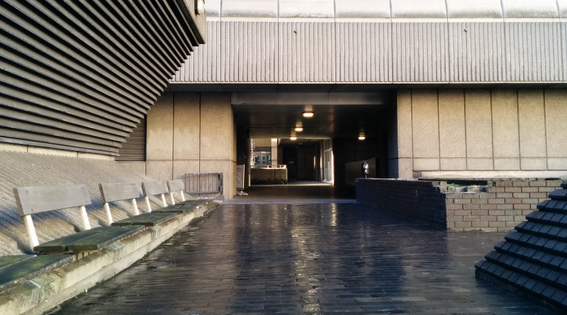 Blackfriars rail station secret entrance 1