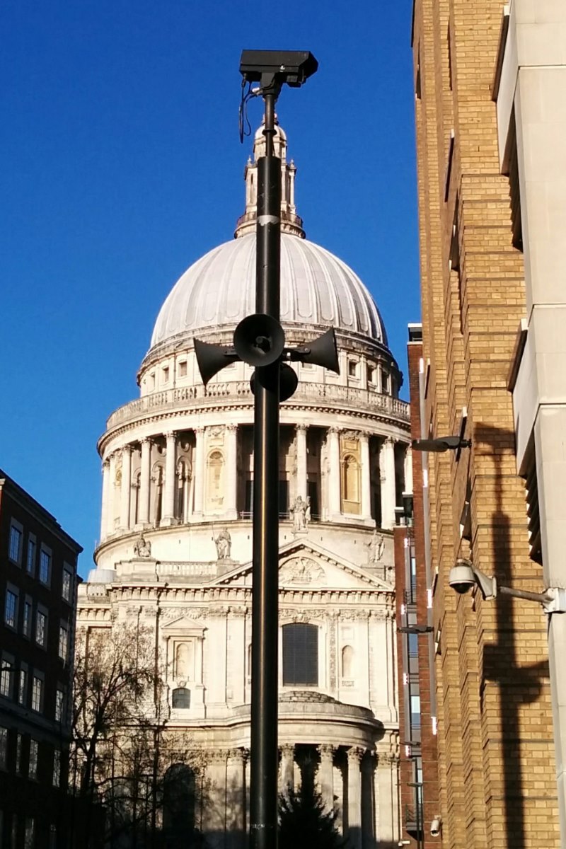 St Paul's Orwellian Shouting Post