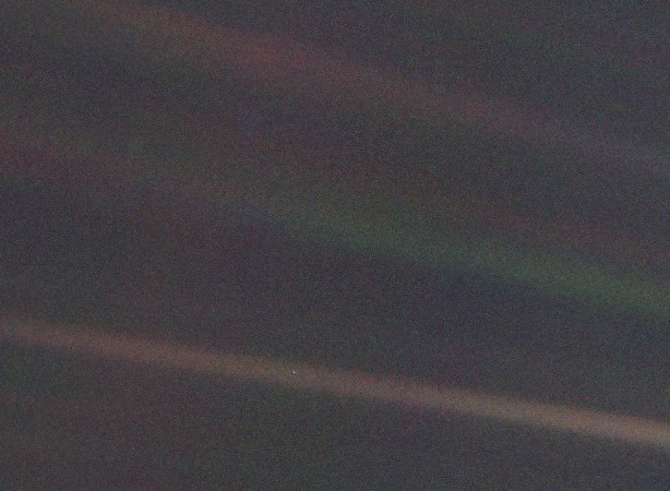 pale blue dot