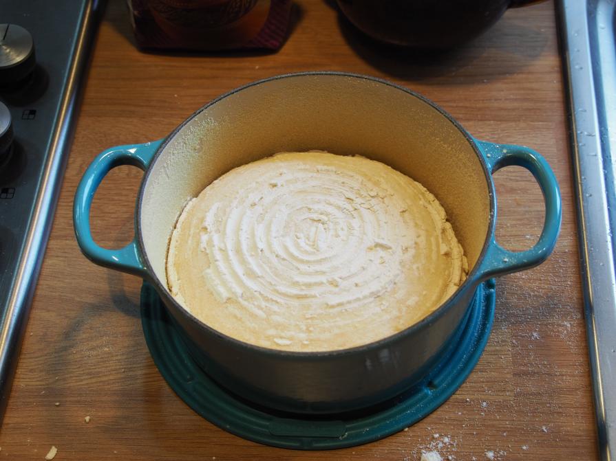 dough in dish