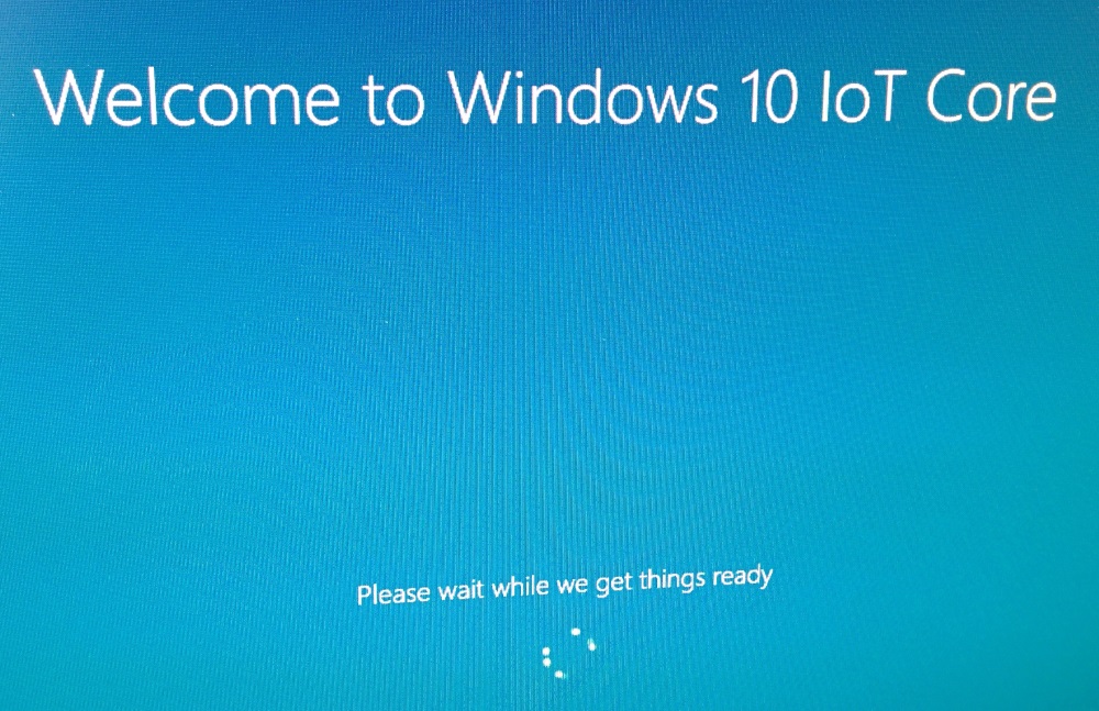 Welcome to Windows 10 IoT Core