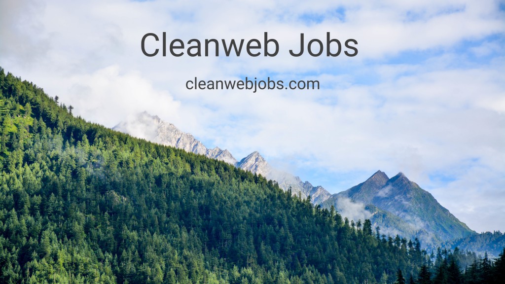 Cleanweb Jobs